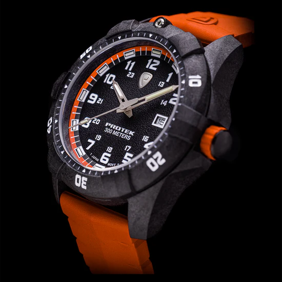 ProTek Watches 1004 Orange